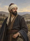 Imagined painted portrait of Osman I.