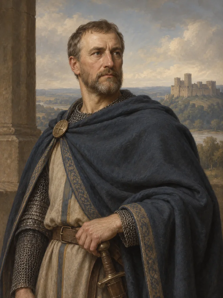 Imagined painted portrait of William the Conqueror.